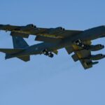 b-52 in flight