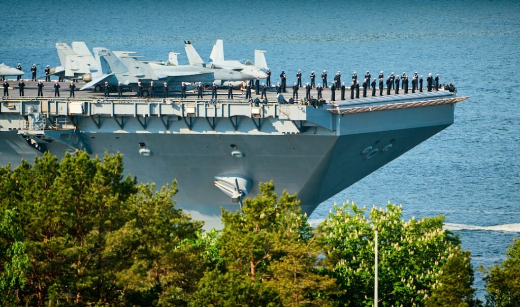 "USS Gerald R. Ford" is the lead ship of her class of United States Navy aircraft carriers.