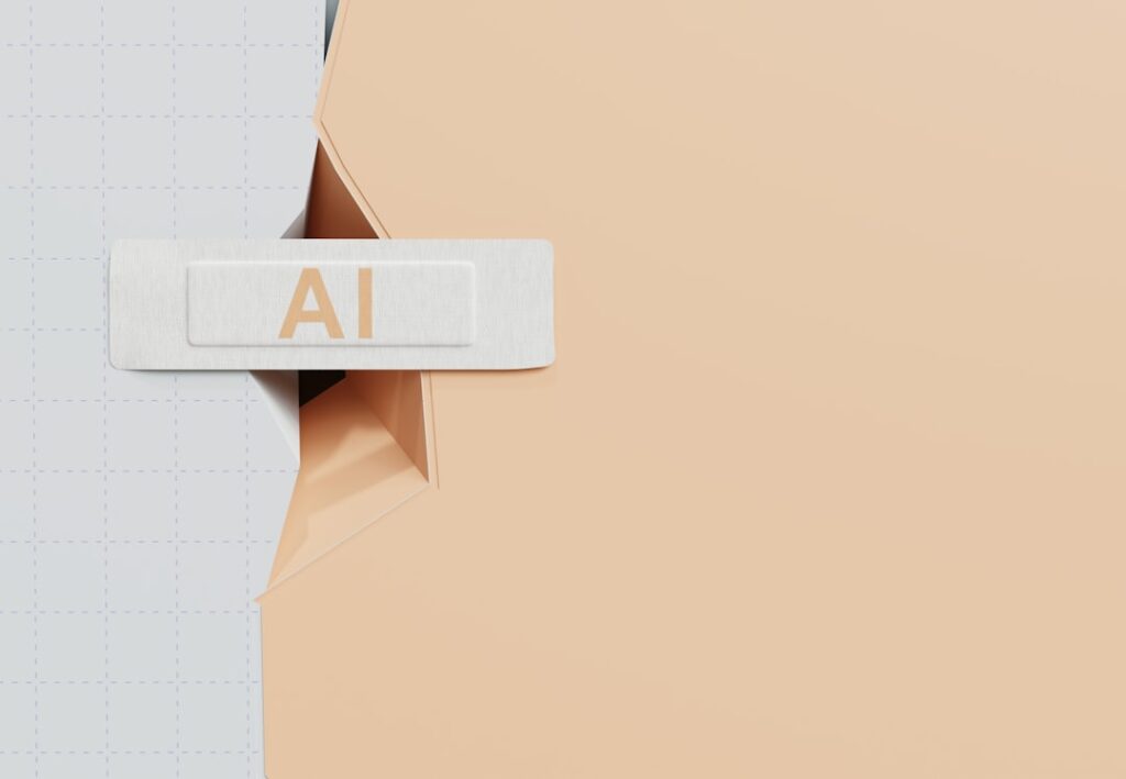 .AI Questioning. - is a 3D editorial illustration series about the risks, the benefits, and the responsibility in betwee