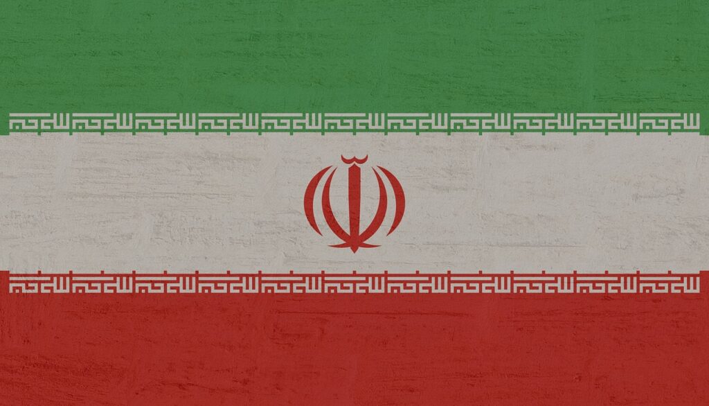 iran, banner, flag