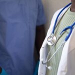 a person holding a stethoscope